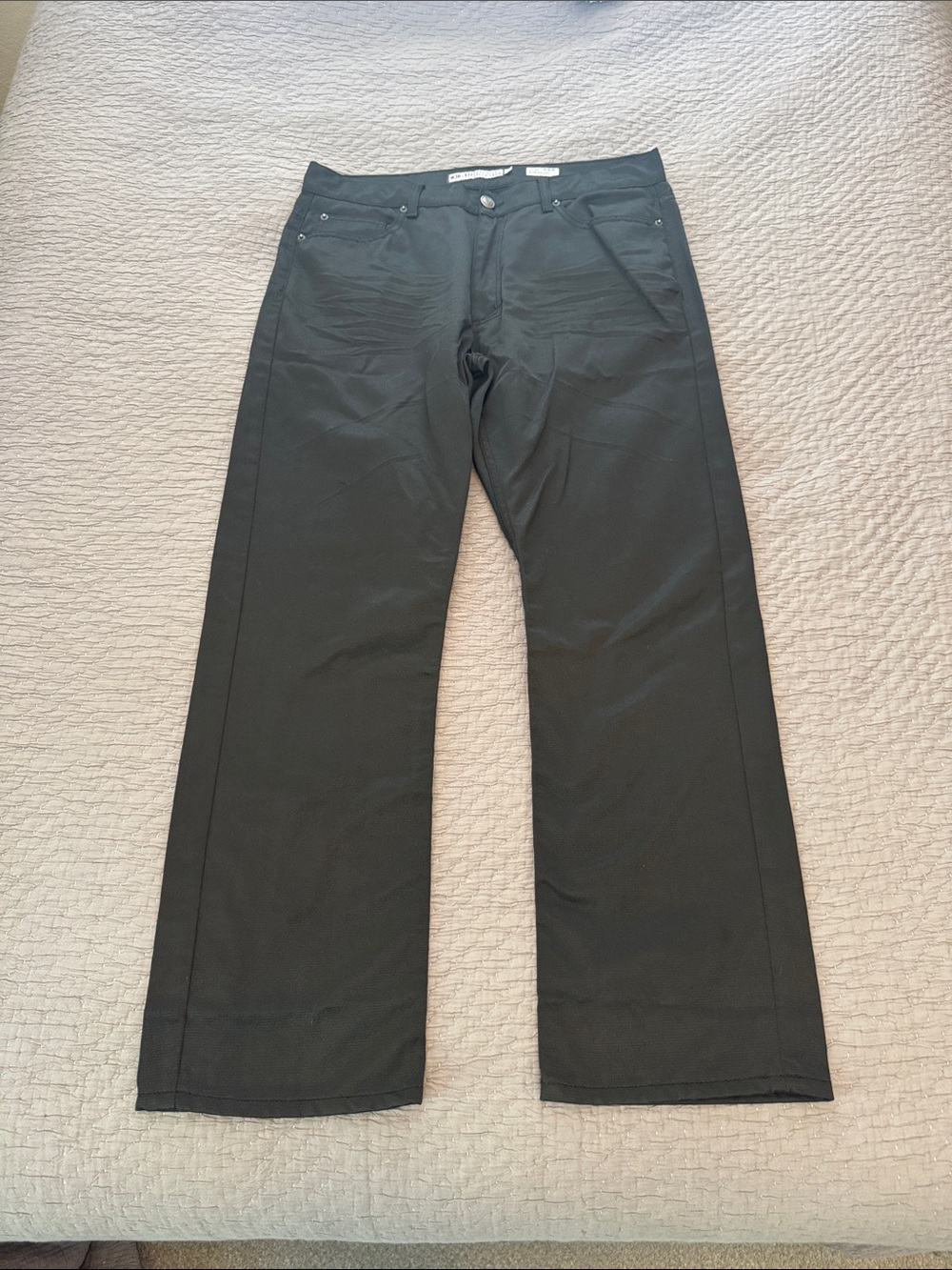 Recycled Blues Slim Straight Pants